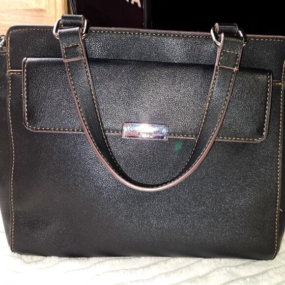 Chaps Handbags - Chaps Vegan Leather Bag